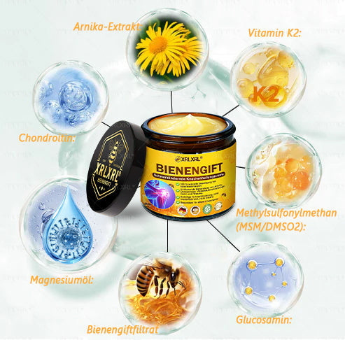 XRLXRL® Bienengift Schmerzstillende Knochenheilungscreme 👨‍⚕️👨‍⚕️LETZTER TAG 80 % RABATT